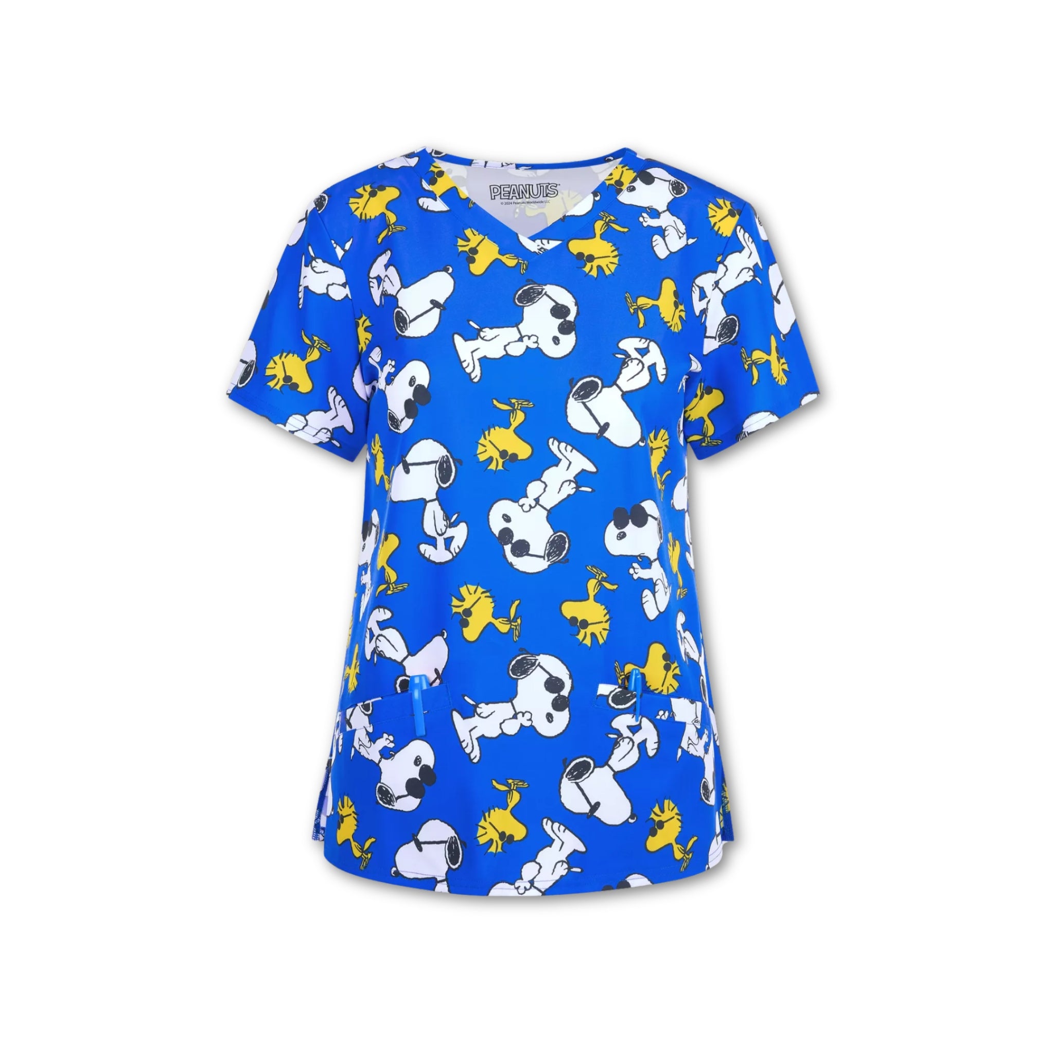 Blusa Funscrubs Peanuts — Snoopy "Joe Cool"