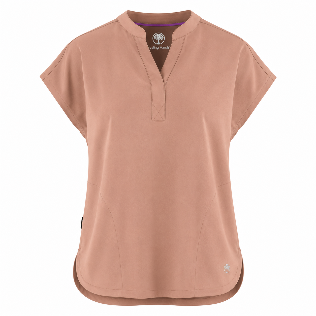 Blusa médica Healing Hands Purple Label Journey STRETCH